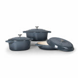 Cocotte 3-Piece Set in Smoky Slate